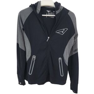 FXR RACING Women's Lightweight Moto/MTB Jacket - black & gray small
